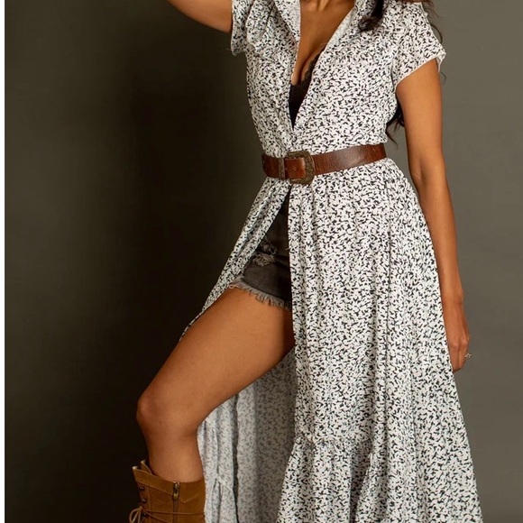 Joyfolie Dresses & Skirts - Joyfolie black & white dress XS